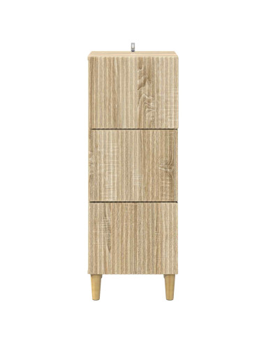 Mobile con Cassetti Rovere Sonoma 33 x 34,5 x 90 cm