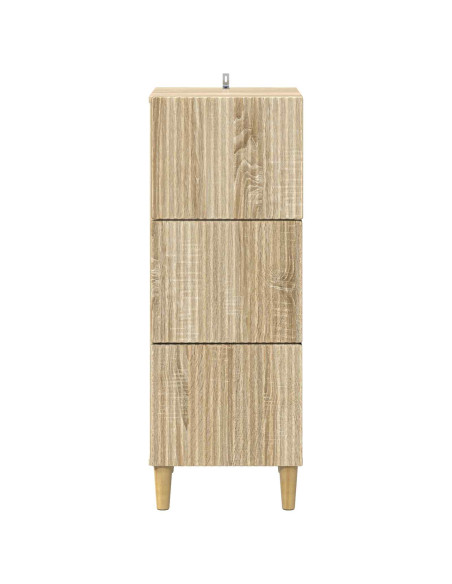 Mobile con Cassetti Rovere Sonoma 33 x 34,5 x 90 cm