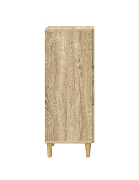 Mobile con Cassetti Rovere Sonoma 33 x 34,5 x 90 cm
