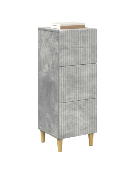 Mobile con Cassetti Grigio Cemento 33 x 34,5 x 90 cm