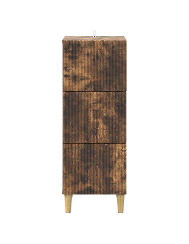 Mobile con Cassetti Rovere Fumo 33 x 34,5 x 90 cm