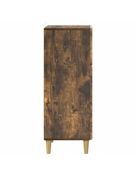 Mobile con Cassetti Rovere Fumo 33 x 34,5 x 90 cm