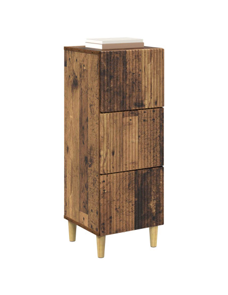 Mobile con Cassetti Legno antico 33 x 34,5 x 90 cm