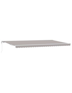 Tettuccio Elettrico Retrattile Grigio chiaro 600 × 300 cm 2