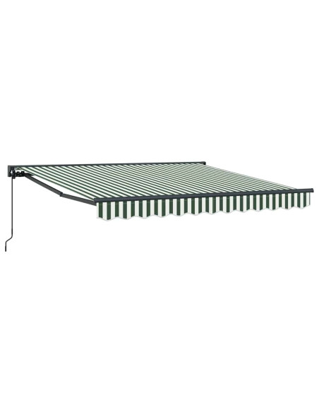 Struttura della tenda Verde e Bianco 350 x 250 cm