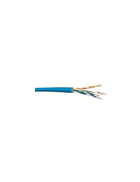 CAVO U/UTP CAT.6 ECA AZZURRO 1000M