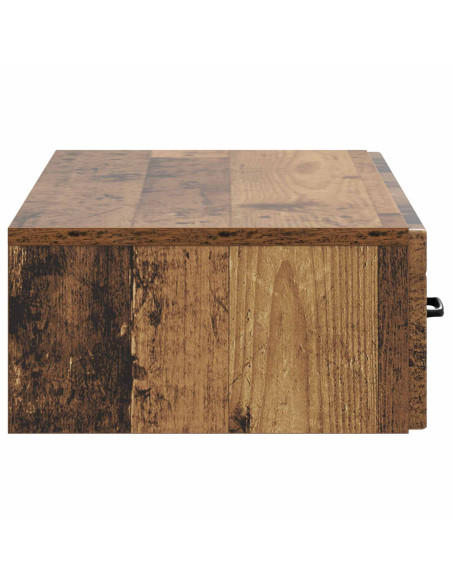 Tavolino da Parete Laterale Legno antico 87,5 x 34,5 x 17 cm