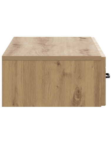 Tavolino da Parete Laterale Rovere Artigianale