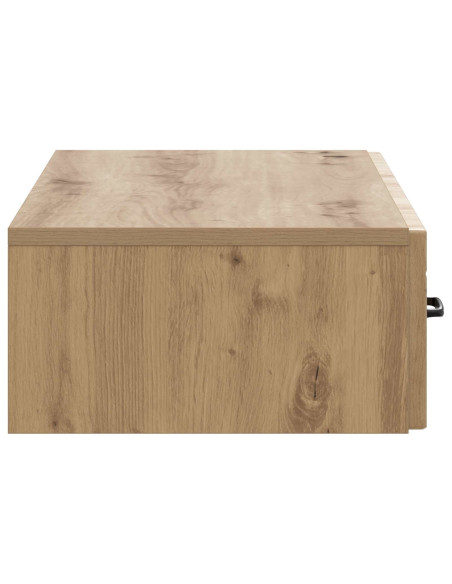 Tavolino da Parete Laterale Rovere Artigianale