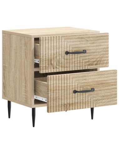 Armadio da Notte con cassetto Rovere Sonoma 43 x 34,5 x 47,5 cm