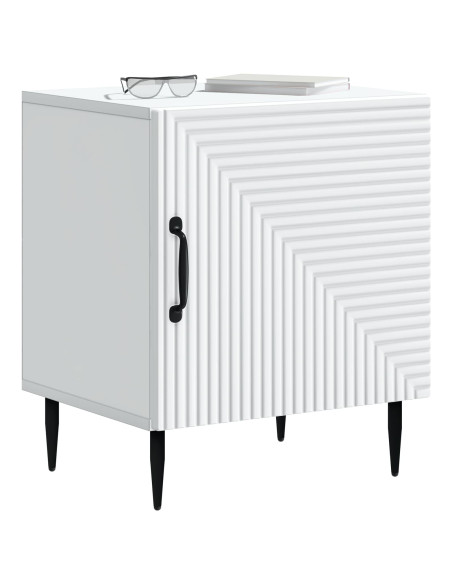 Armadio da Notte 2 pcs Bianco 43 x 34,5 x 50 cm