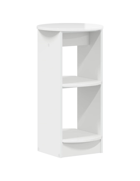Mobile laterale Bianco Lucido Legno ingegnerizzato