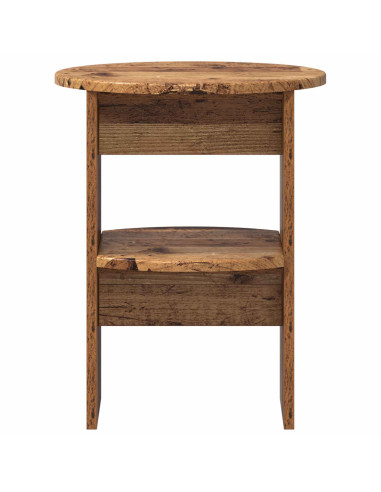 Mobile laterale 2 pcs Legno vecchio Ø40 x 50 cm