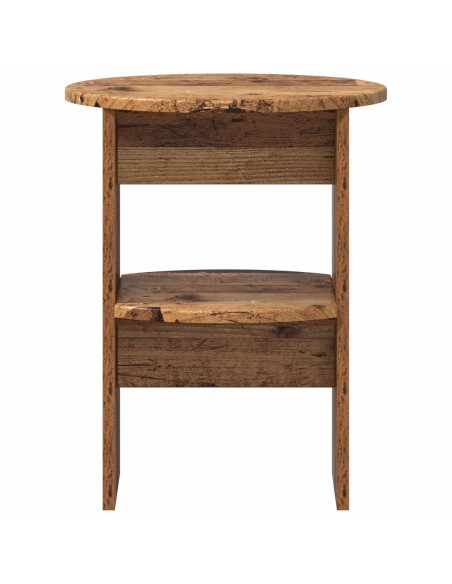Mobile laterale 2 pcs Legno vecchio Ø40 x 50 cm