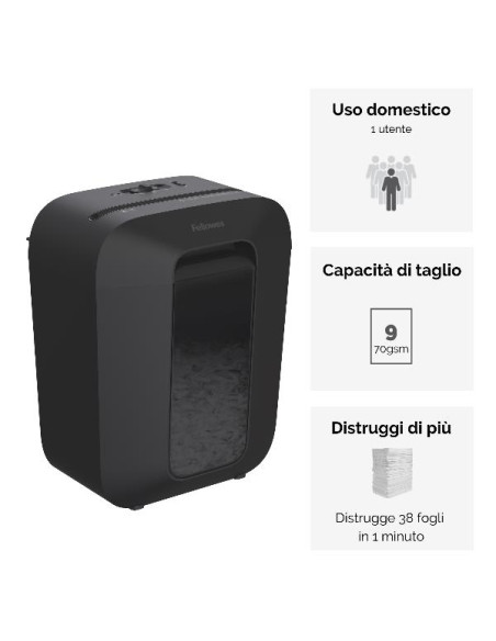 POWERSHRED LX50 DISTRDOC FRAMMENTO