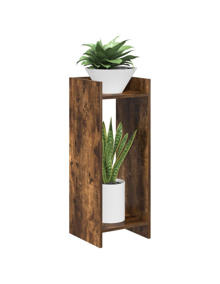 Supporto per piante Quercia Affumicata 30 x 30 x 80 cm