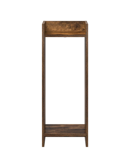Supporto per piante 2 pcs Quercia Affumicata 30 x 30 x 80 cm