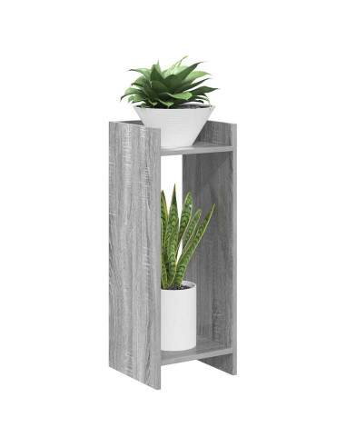 Supporto per piante Sonoma grigia 30 x 30 x 80 cm