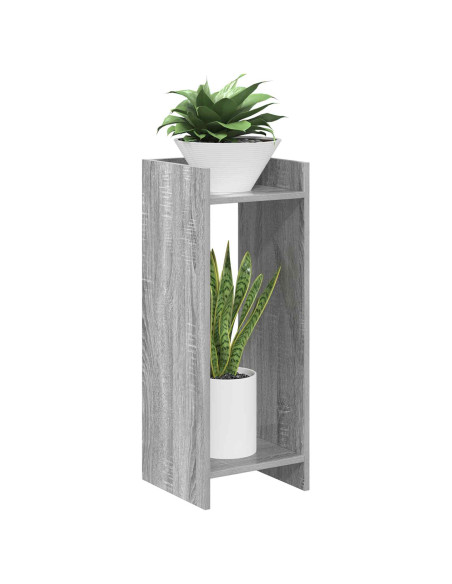 Supporto per piante Sonoma grigia 30 x 30 x 80 cm