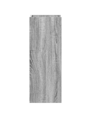 Supporto per piante 2 pcs Sonoma grigia 30 x 30 x 80 cm