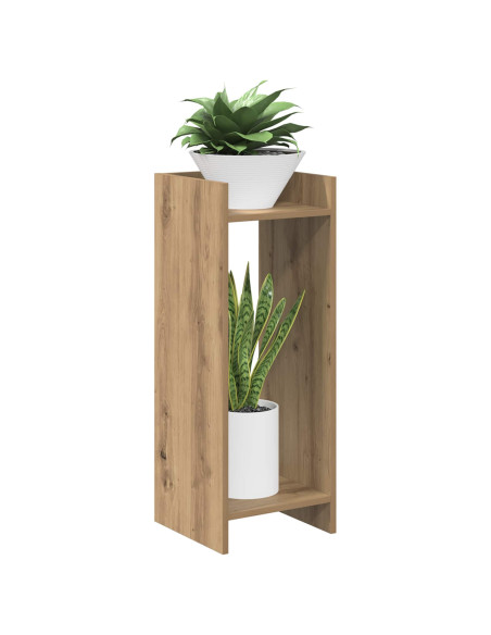 Supporto per piante Rovere Artigianale 30 x 30 x 80 cm