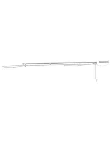 Struttura della tenda elettrica retrattile Bianco 4 × 3,5 m