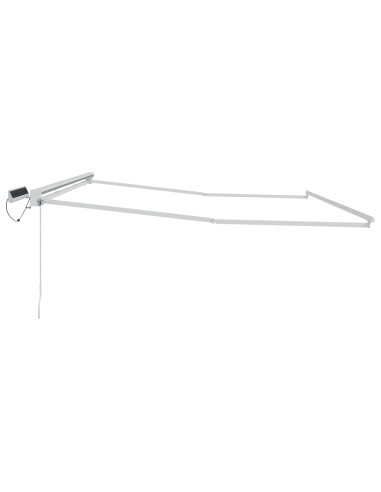 Struttura della tenda elettrica retrattile Bianco 5 x 3 m