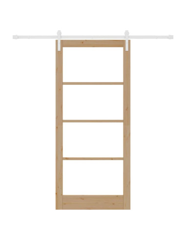Porta scorrevole ORKDAL Naturale 93 x 211 cm