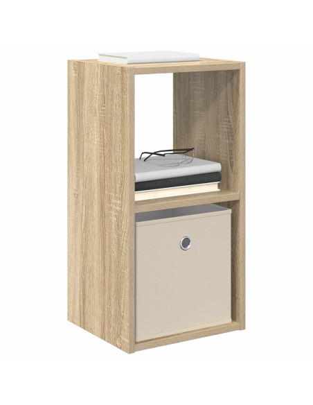 Comodino con cassetto 2 pcs Rovere Sonoma 30,5 x 27 x 59,5 cm