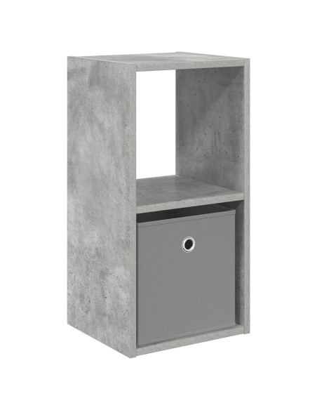 Comodino Grigio cemento 30,5 x 27 x 59,5 cm Legno multistrato