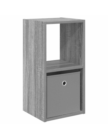 Comodino Grigio Sonoma 30,5 x 27 x 59,5 cm Legno multistrato