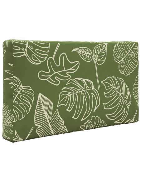 Cuscino per divano da esterno 3 pcs Design a foglia Poliestere