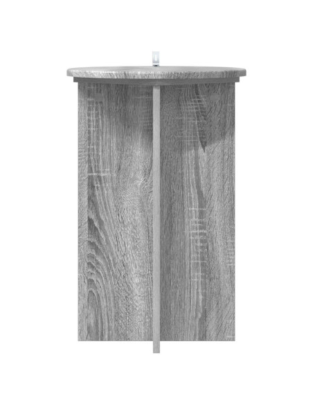 Supporto per piante 2 pcs Grigio Sonoma Ø40 x 60 cm