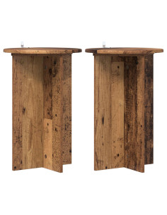 Supporto per piante 2 pcs Legno antico Ø40 x 60 cm 2