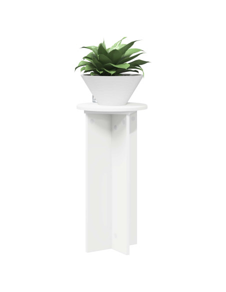 Supporto per piante 2 pcs Bianco Ø29,5 x 60 cm