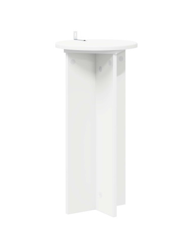 Supporto per piante 2 pcs Bianco Ø29,5 x 60 cm