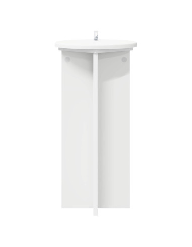Supporto per piante 2 pcs Bianco Ø29,5 x 60 cm