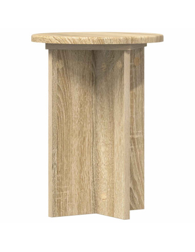 Supporto per piante 2 pcs Rovere Sonoma Ø29,5 x 40 cm