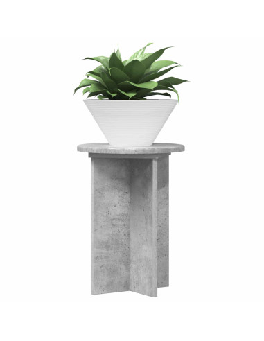 Supporto per piante 2 pcs Grigio Cemento Ø29,5 x 40 cm