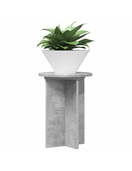 Supporto per piante 2 pcs Grigio Cemento Ø29,5 x 40 cm