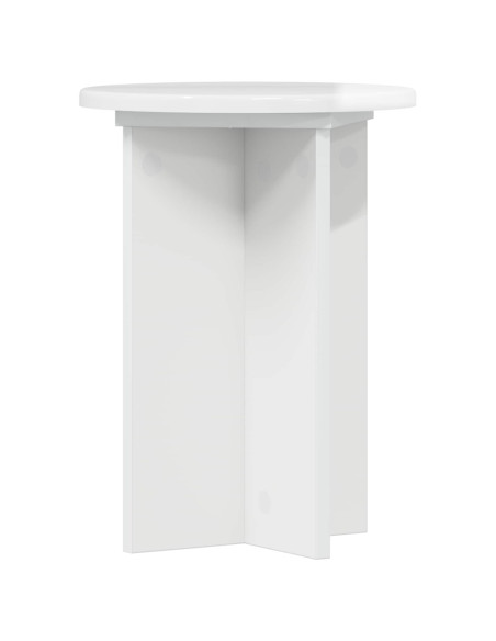 Supporto per piante 2 pcs Bianco Lucido Ø29,5 x 40 cm