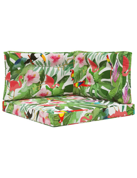 Cuscino per divano da esterno 3 pcs colorato Poliestere