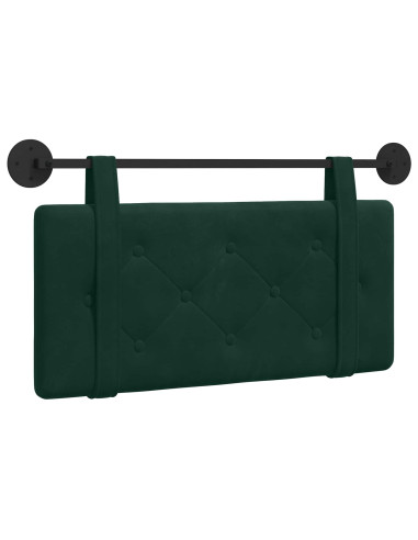Testata appesa Verde Scuro 100 x 55 x 5 cm Velluto