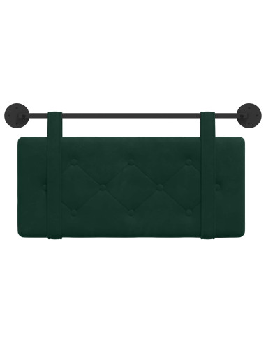 Testata appesa Verde Scuro 100 x 55 x 5 cm Velluto