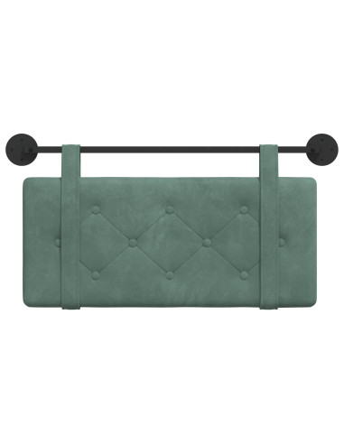 Testata appesa Verde Mare 100 x 55 x 5 cm Velluto
