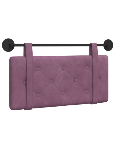 Testata appesa Montaggio a parete Viola 100 x 55 x 5 cm Velluto