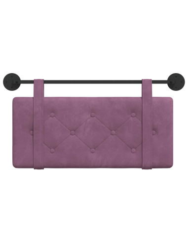 Testata appesa Montaggio a parete Viola 100 x 55 x 5 cm Velluto