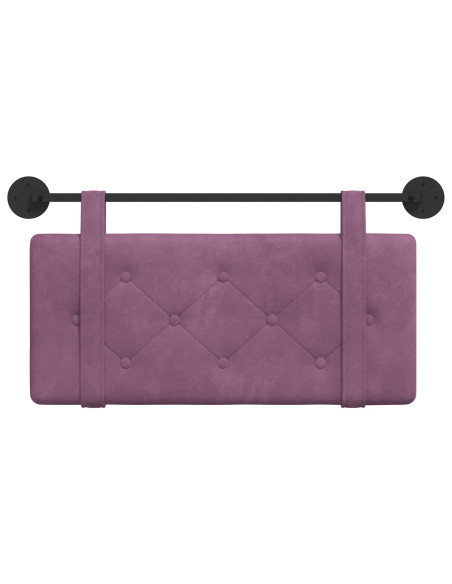Testata appesa Montaggio a parete Viola 100 x 55 x 5 cm Velluto