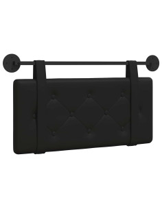 Testata appesa Nero 100 x 55 x 5 cm Pelle Sintetica 2
