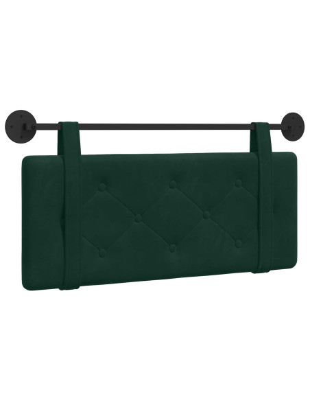 Testata appesa Verde Scuro 110 x 55 x 5 cm Velluto